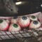 61/4* x 21/2" Food Tray of Spooky Eyeballs Foam Halloween Decoration